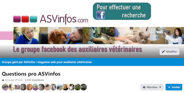 Questions pro ASVinfos le groupe professionnel Facebook