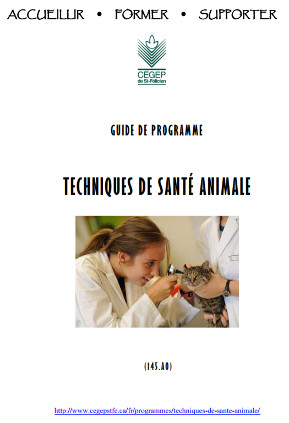 Programme TSA CEGEP Ste Hyacinthe Quebec Canada 2012